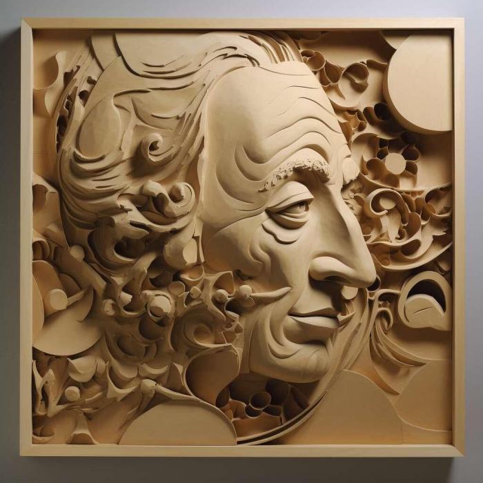 نموذج ثلاثي الأبعاد لآلة CNC 3D Art 